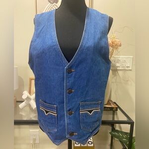 Blue Denim Vest